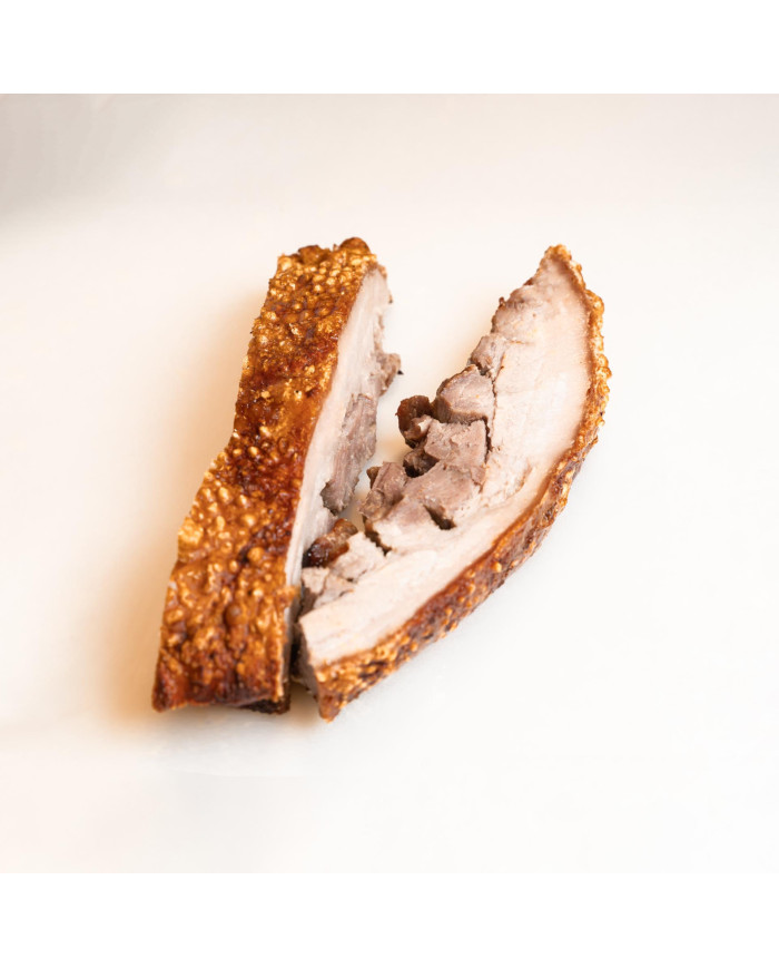 Lard Croustillant +- 500g, emballé sous-vide FRAIS